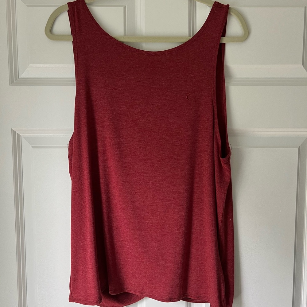 NWT Zyia Maroon Swirl Tank